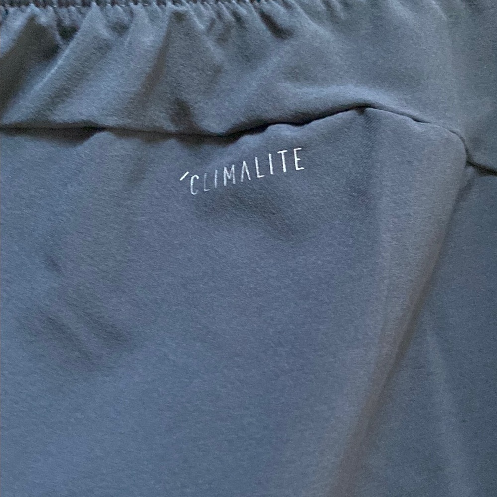 Adidas Athletic Gray and Black Basketball Shorts - Picture 5 of 9